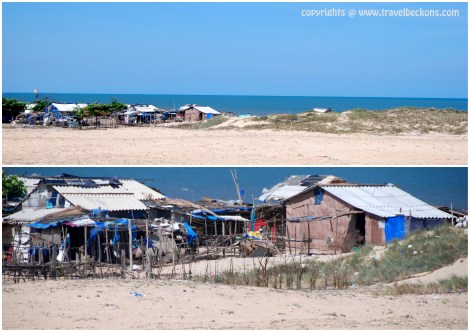 Locals' shack