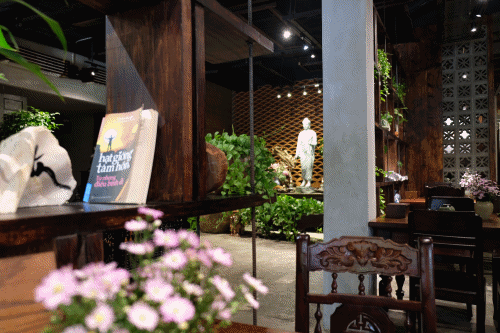 Sangha Vegetarian Restaurant in Danang, Vietnam