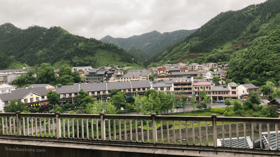 View from Qiandaohu Railway Station