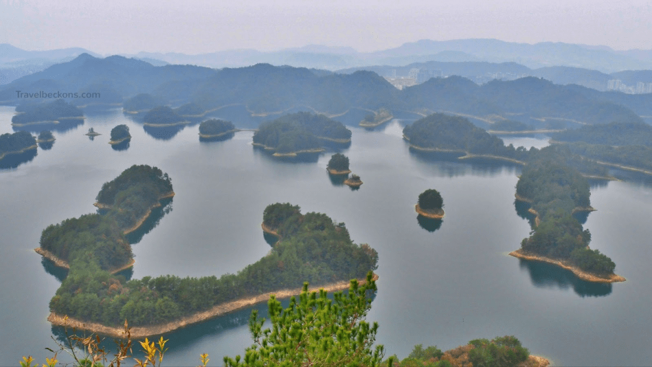 View from Tianchi Mountain